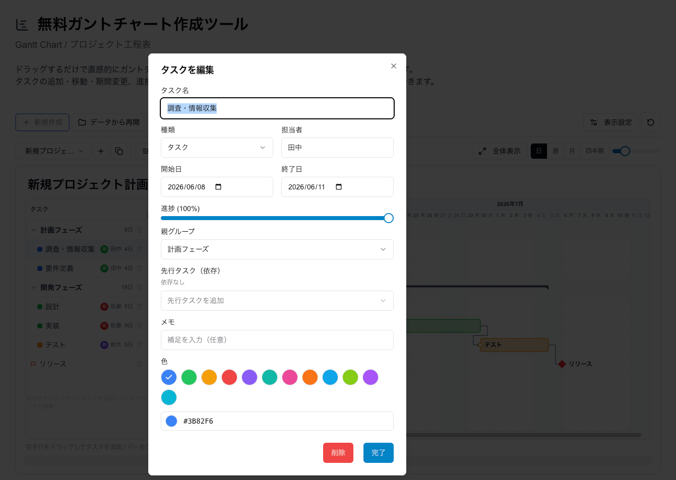 xGrapherのでテンプレートを編集している様子